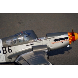 Samolot Mustang P-51B (klasa 46 EP-GP)(Berlin Express) ARF - VQ-Models